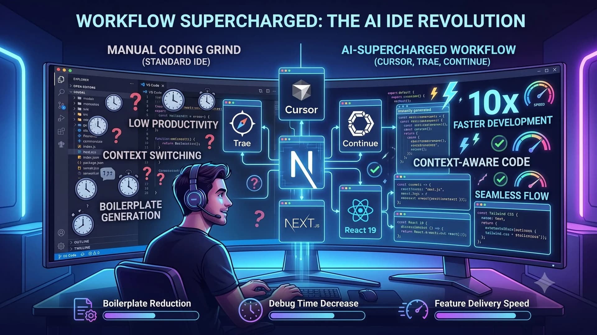 How I Supercharged My Next.js & React 19 Workflow with AI-Powered IDEs